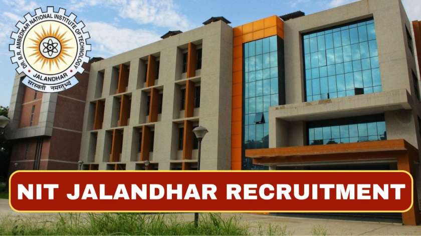 NIT Jalandhar Faculty Recruitment 2024