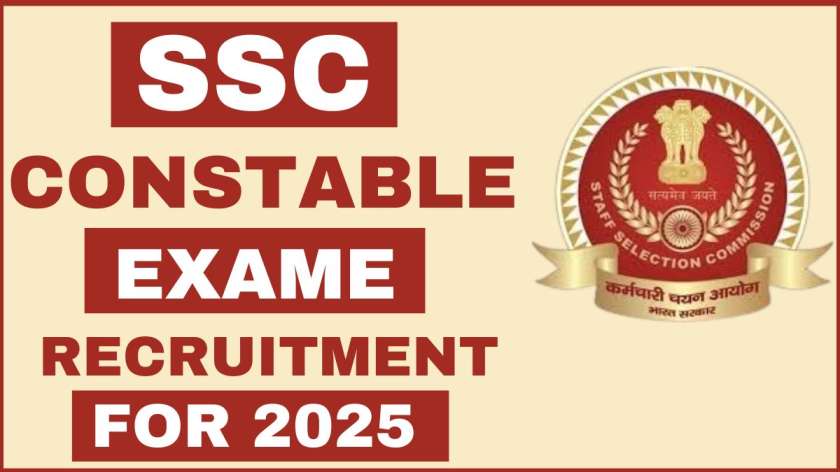 SSC Constable GD Vacancy 2025