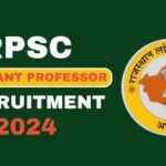 rpsc teacher vacancy 2024 notification