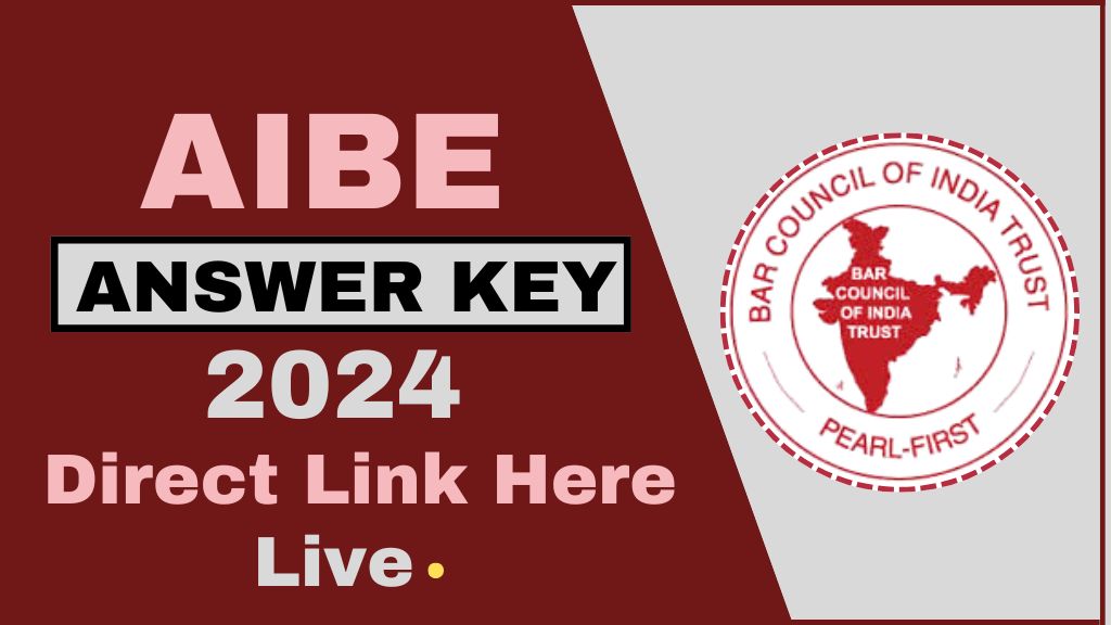 All India Bar Examination Answer Key 2024