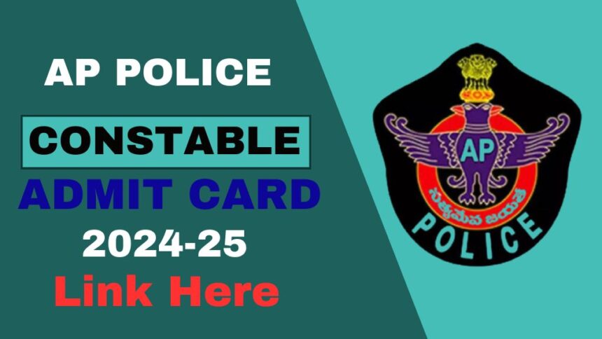 How to download AP Police Constable admit card 2024