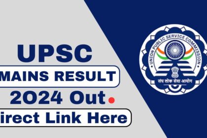 UPSC Mains Result 2024