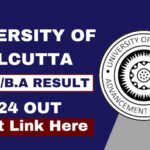 Calcutta University result mark sheet download