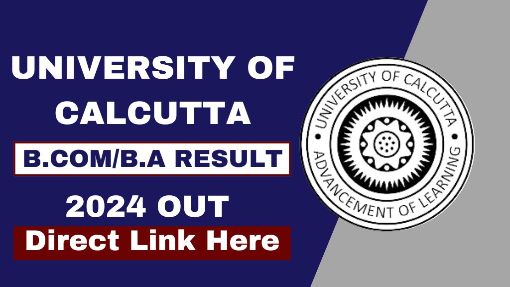 Calcutta University result mark sheet download