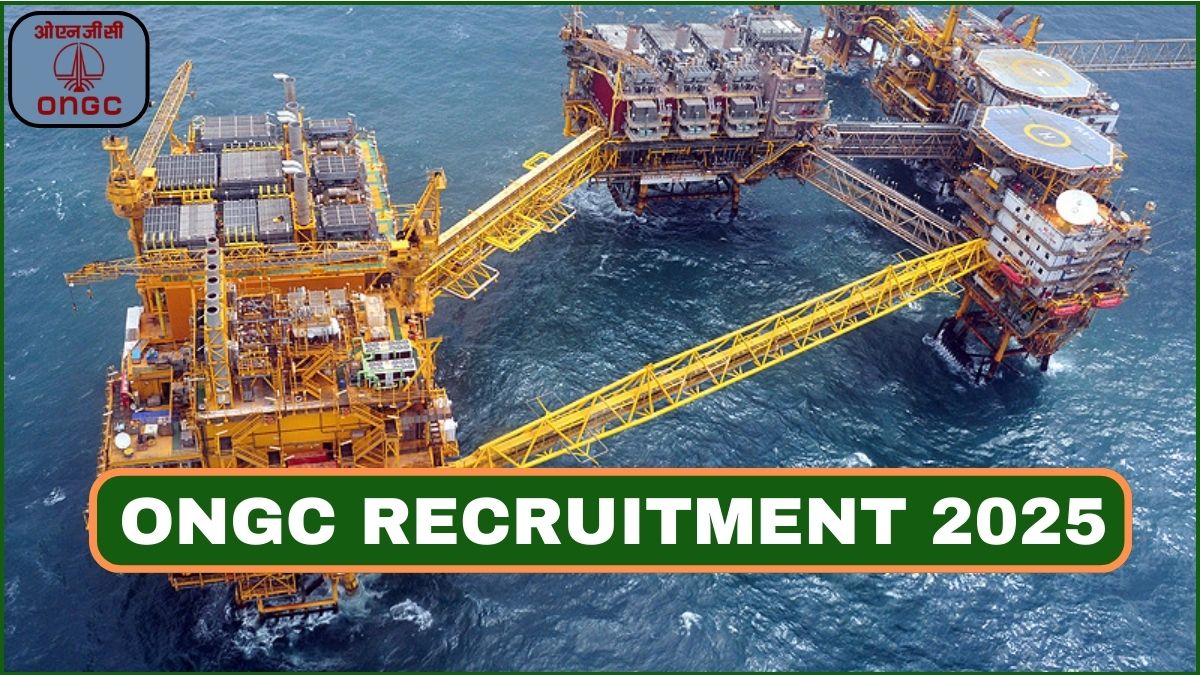 ONGC Recruitment 2025 Engineering Graduates