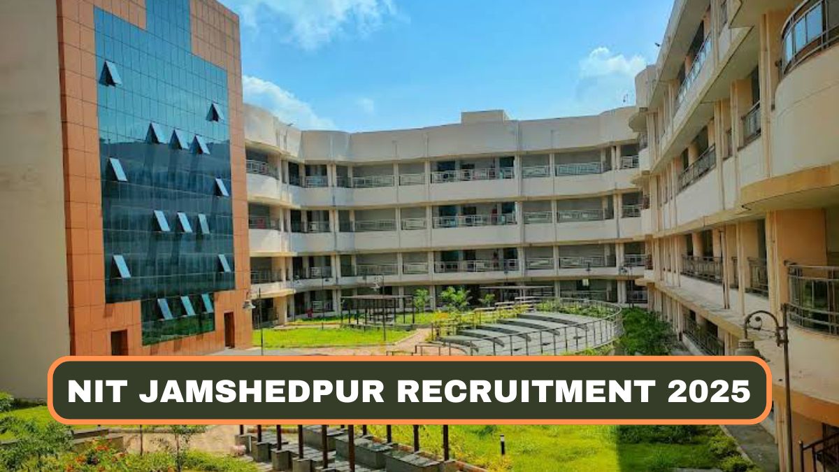 NIT Jamshedpur Project Associate recruitment