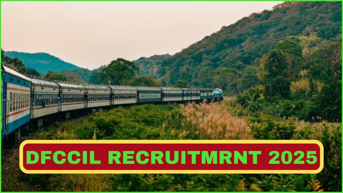 DFCCIL Recruitment 2025 notification