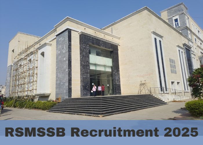 RSMSSB Recruitment 2025 notification
