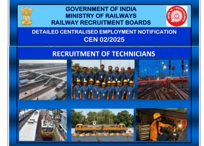 RRB Technician Recruitment 2025